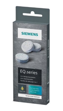 Siemens - Tabletki czyszczące 2-fazowe TZ80001A - 10 sztuk