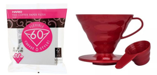 Drip V60-02 + Filtry białe