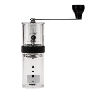 Hario Smart G Coffee Mill Czarny Przezroczysty - Młynek do kawy