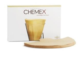 Chemex filtry papierowy Brązowy - 3 filiżanki