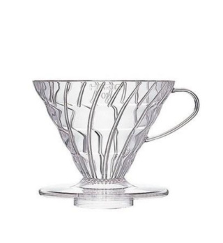 Hario plastikowy Drip V60-01 Clear