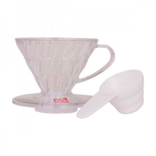 Hario plastikowy Drip V60-01 Clear