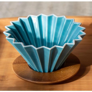Origami Dripper - drewniana podstawka