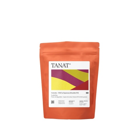 TANAT Coffee - Kolumbia, CGLE Mandela XO - 100g TANAT Coffee - Kolumbia, CGLE Mandela XO - 100g