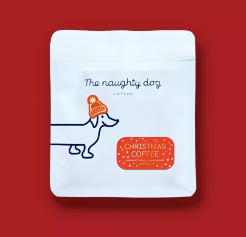 The Naughty Dog - Kolumbia, Christmas Coffee, El Silencio - 200g The Naughty Dog - Kolumbia, Christmas Coffee, El Silencio - 200g