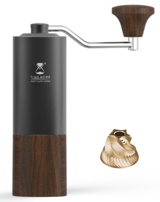 Timemore - Chestnut G1 plus Black Titanium Burrs - Młynek do kawy