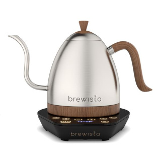 Brewista Artisan Gooseneck Variable Kettle srebrny, czajnik - 1 l