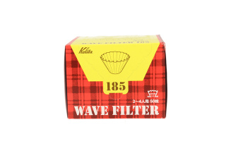 Kalita - 185 białe papierowe filtry do drippera - 50 sztuk