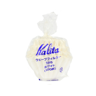 Kalita - 185 papierowe filtry do drippera białe - 100 sztuk