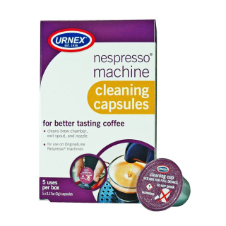 Urnex Nespresso - kapsułki do czyszczenia ekspresu 5 szt.