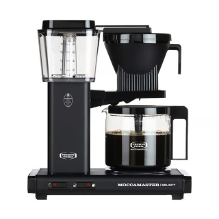 Moccamaster - KBG 741 Select Matt Black - Ekspres przelewowy