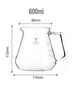 Timemore Coffee Server Black- 600ml
