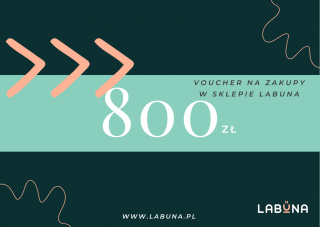 Karta podarunkowa, Voucher - 800 zł