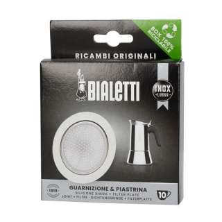 Bialetti - Uszczelka + sitko do kawiarek stalowych Bialetti 10 tz