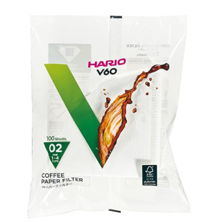 Hario filtry papierowe V60-02, 100 szt.