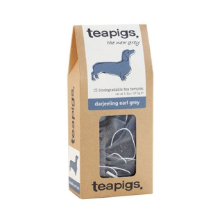 Teapigs - Herbata, Darjeeling Earl Grey - 15 piramidek