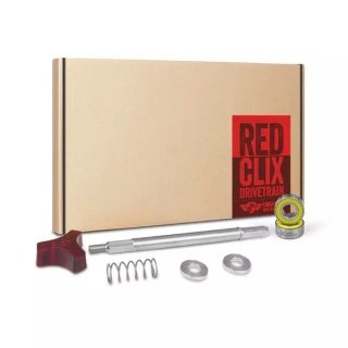 Comandante Red Clix, Drivetrain - Zamienna oś
